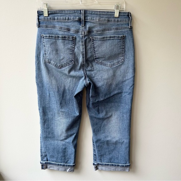 NYDJ Marilyn straight cropped cuffed jeans - Picture 4 of 9